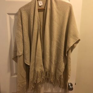 Dress Barn gold wrap